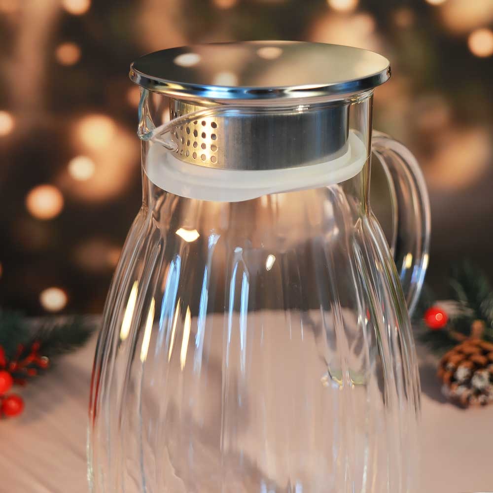 Кувшин с крышкой-ситом 1,2 л 2025-1363