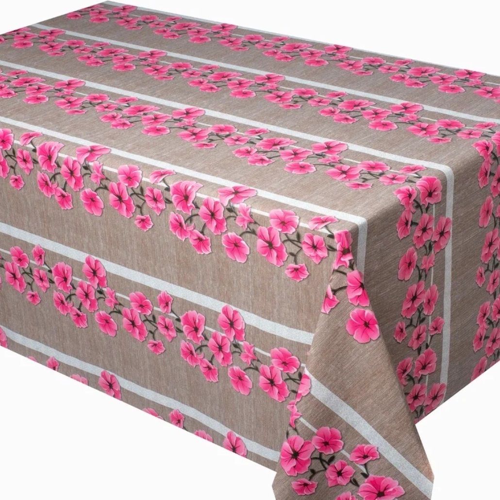 Клеенка ПВХ на тканевой основе Dekorelle Adele 130 1,4 м