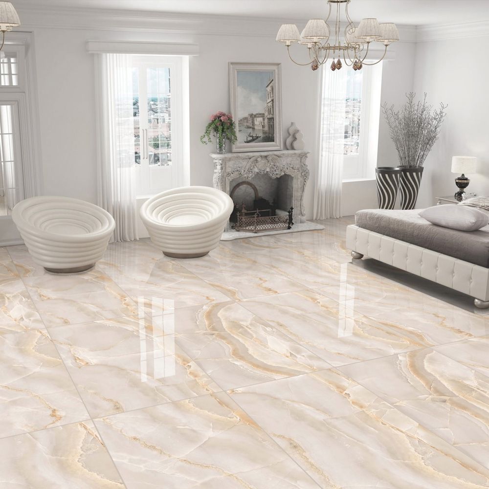 Керамогранит Realistik Carina Gold 60x60 см бежевый 1,44 м2