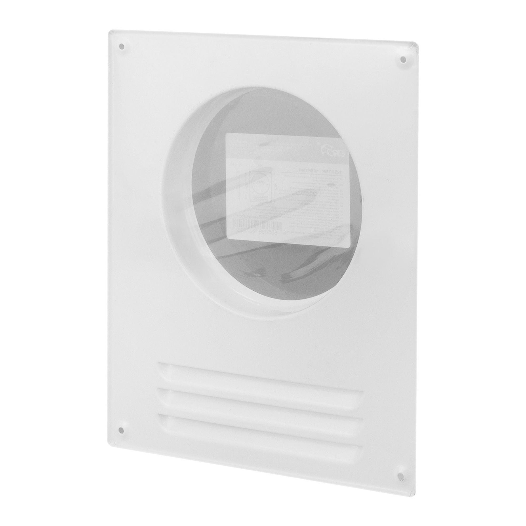 Площадка торцевая металлическая с решеткой d 125, 125ПТМР