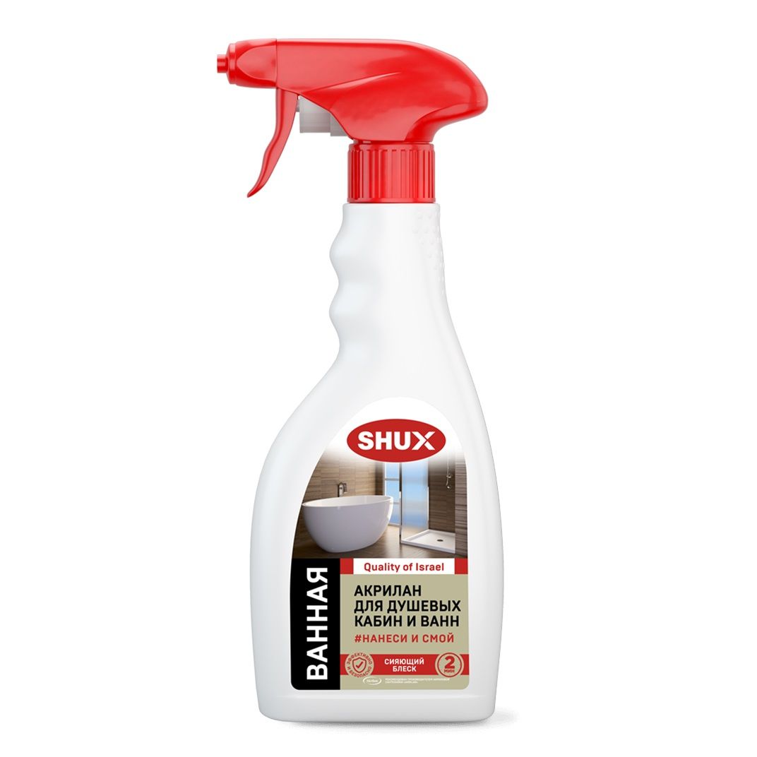 Средство чистящее для ванной комнаты Shux Акрилан 500 мл