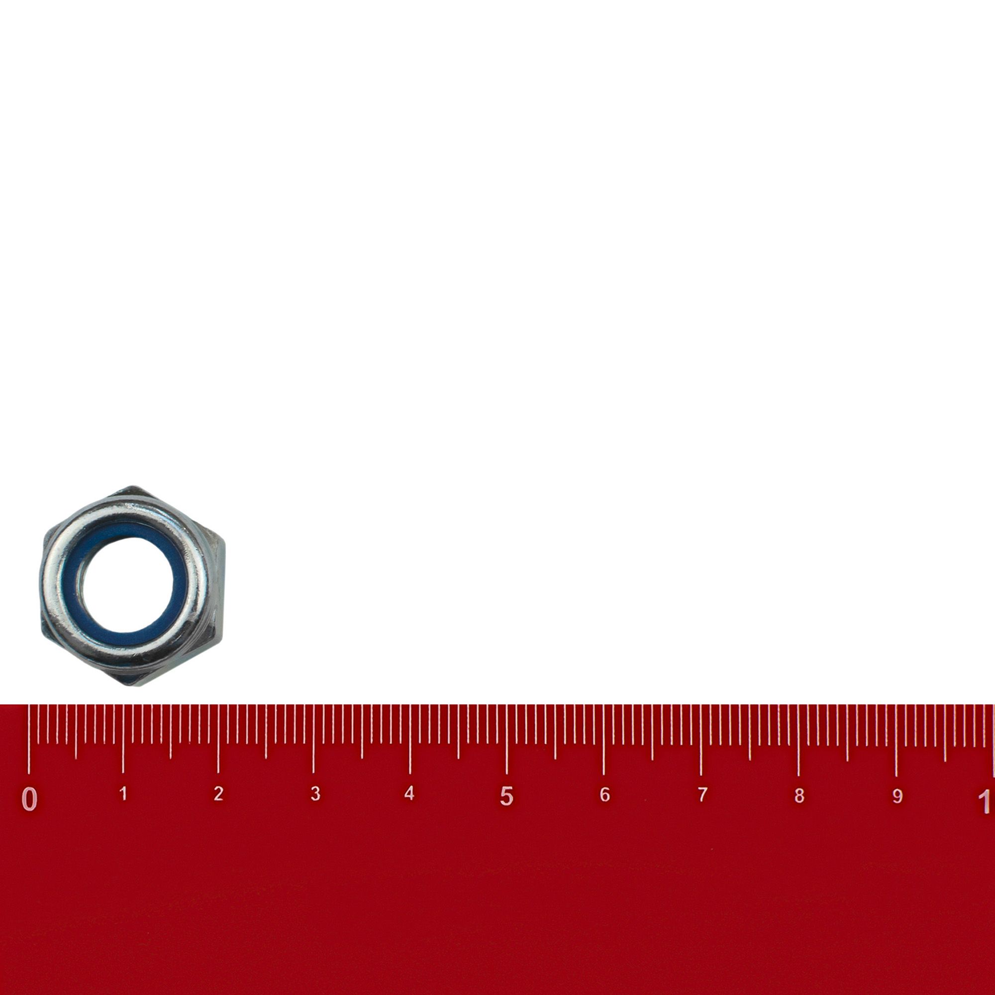 Гайка шестигранная самоконтрящаяся DIN 985 М12 вес