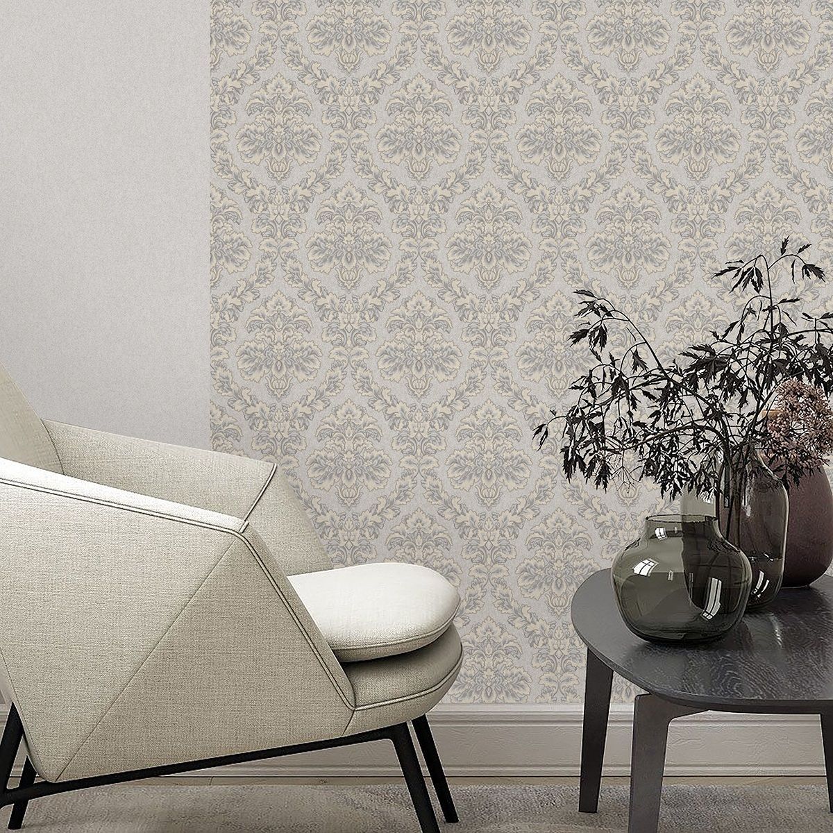 Обои TM Decolor Царица С6 Д991 гр 5 02 коричневые орнамент 0,53х10,05 м