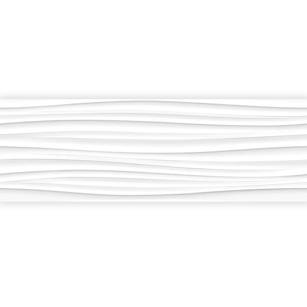 Плитка настенная Gracia Ceramica Marella white wall 02 30х90 см белая 1,35 м2