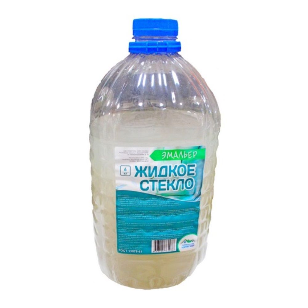 Жидкое стекло Эмальер 6 кг ПЭТ