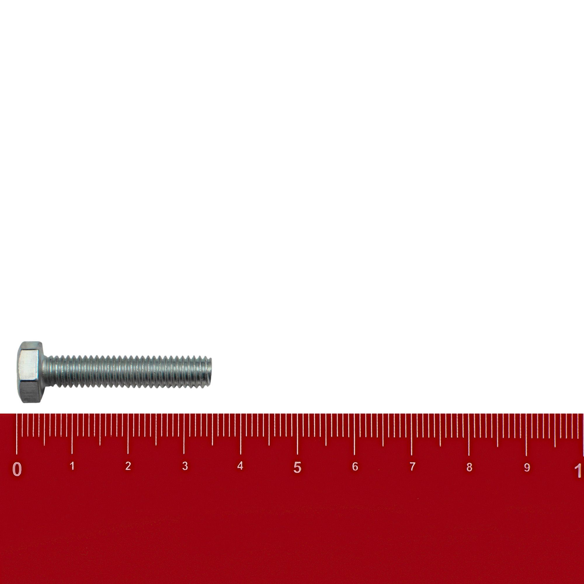 Болт DIN 933 М6х30 мм вес