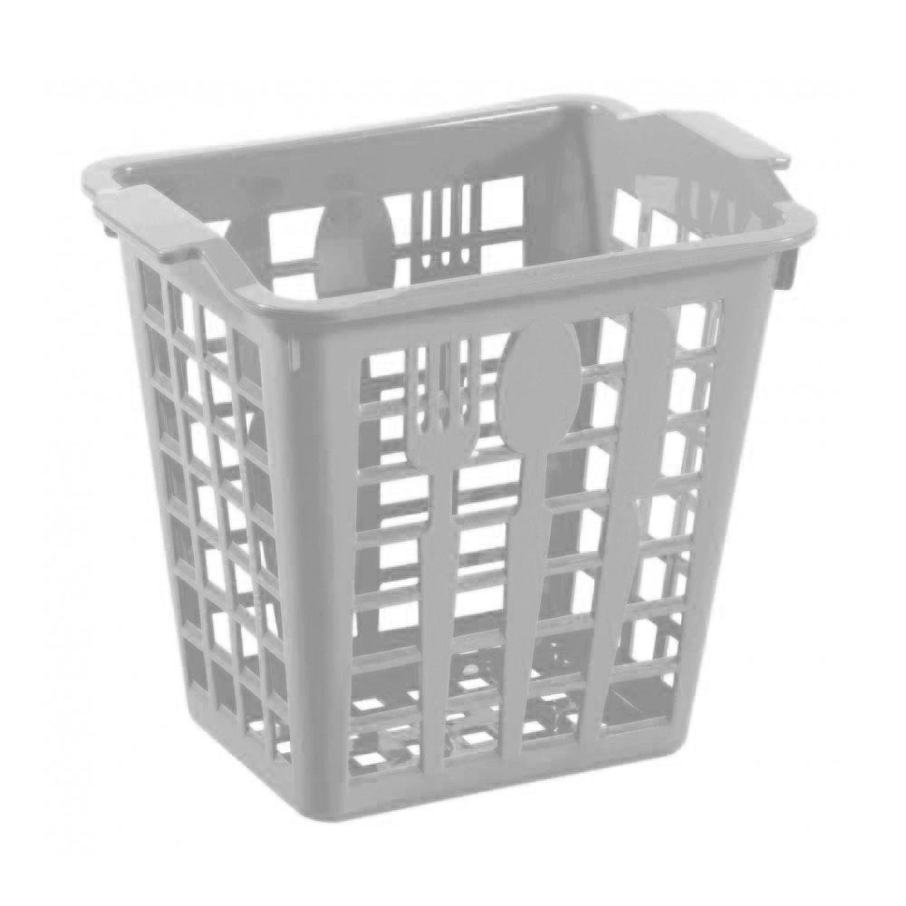 Подставка для столовых приборов 16х11,3х14,3 см светло-серый