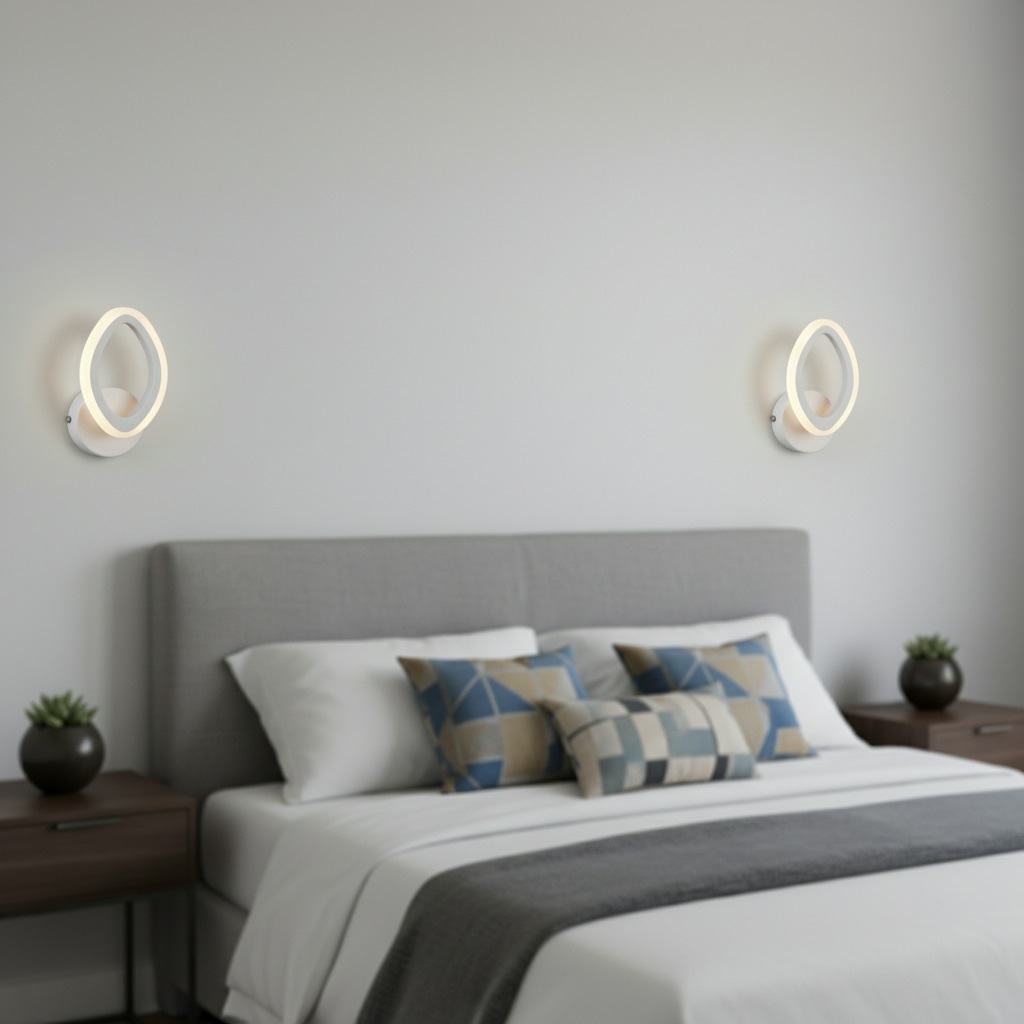 Светильник настенный LED 12Вт 3000К-6000К  MB2404-1S WH