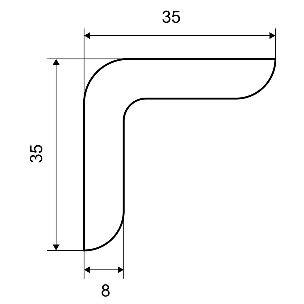 Лента защитная 46.32 PALLADIUM 2м серая