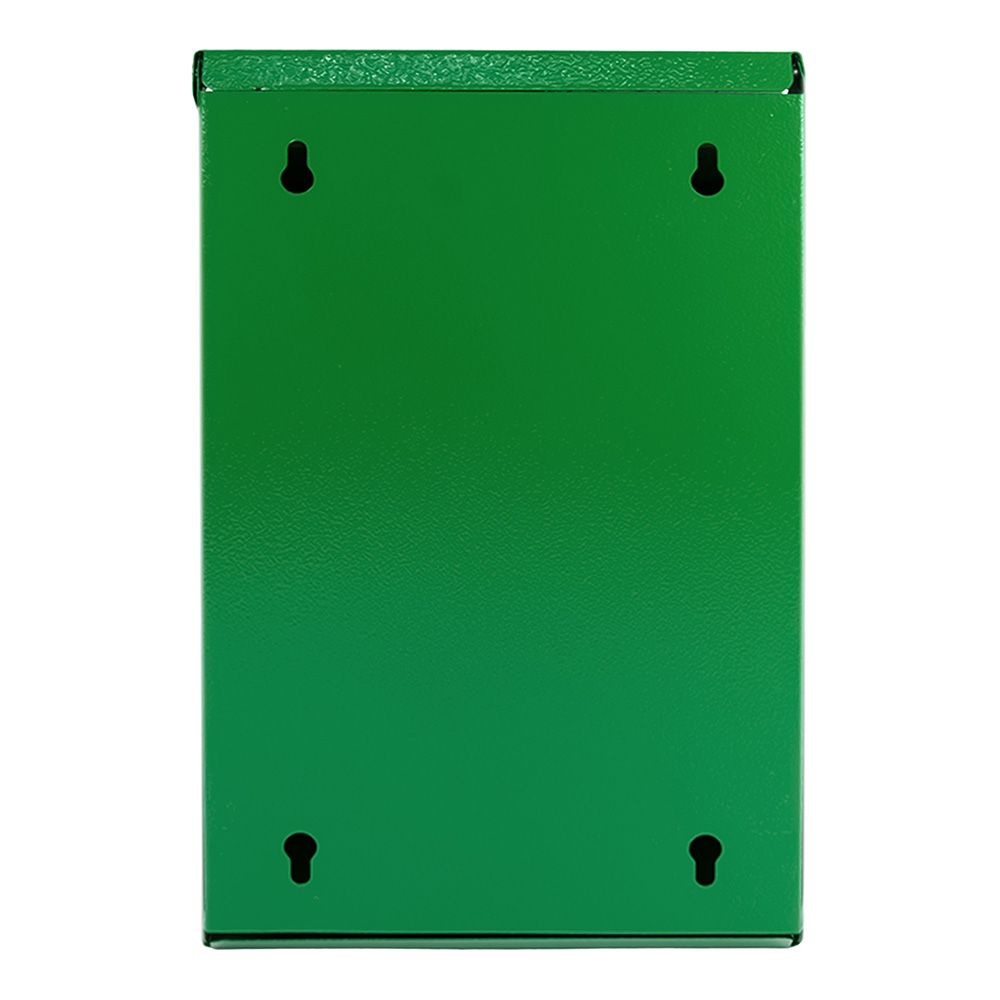 Ящик почтовый без замка зелёный шагрень