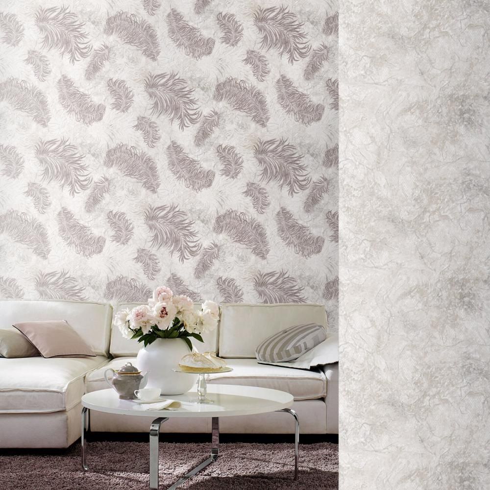 Обои Саратовские С32Ф Феникс фон 03 В273 0,53х10,05 м бежевый