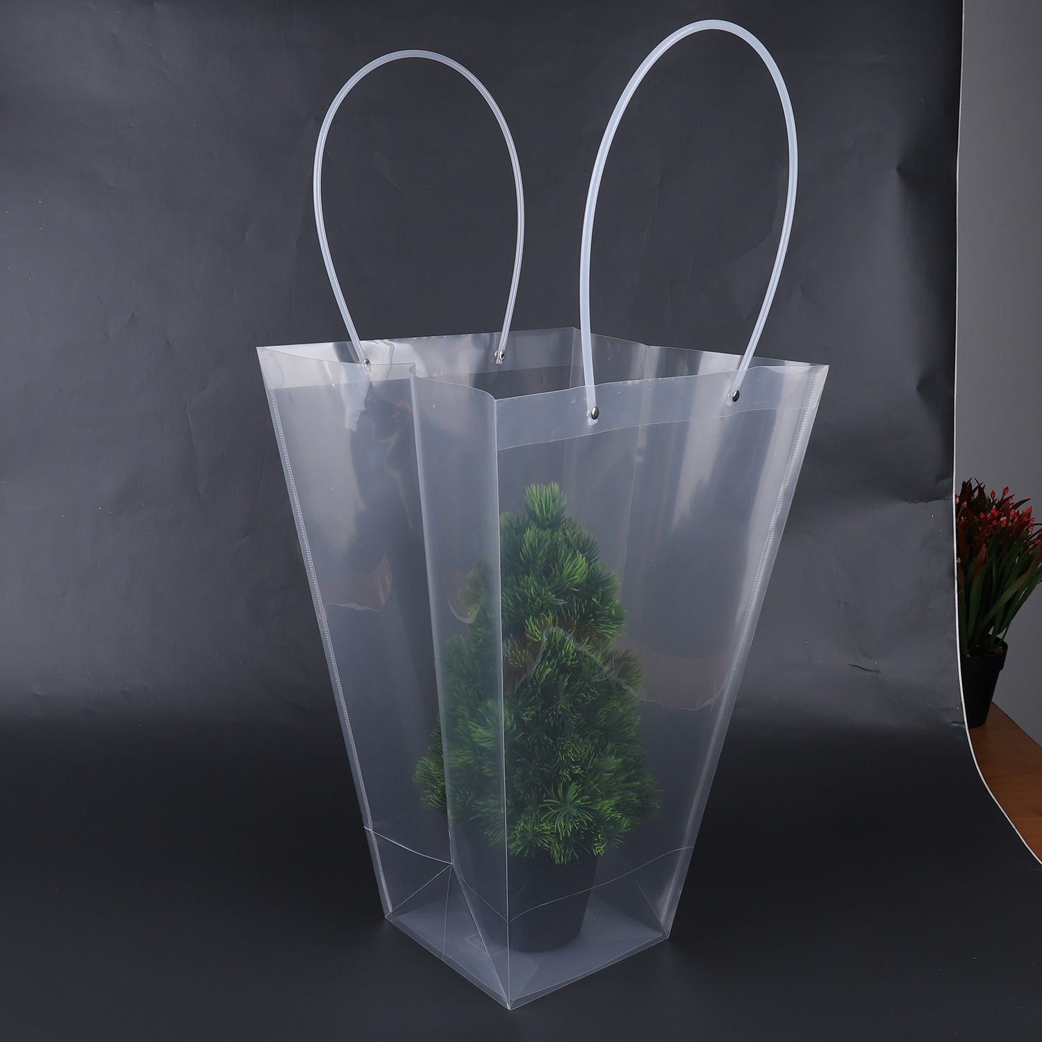 Пакет декоративный для цветов 26,4/15х13/13х35 см