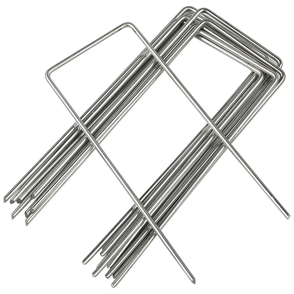 Скобы садовые 6х15 см 50 шт 150-602
