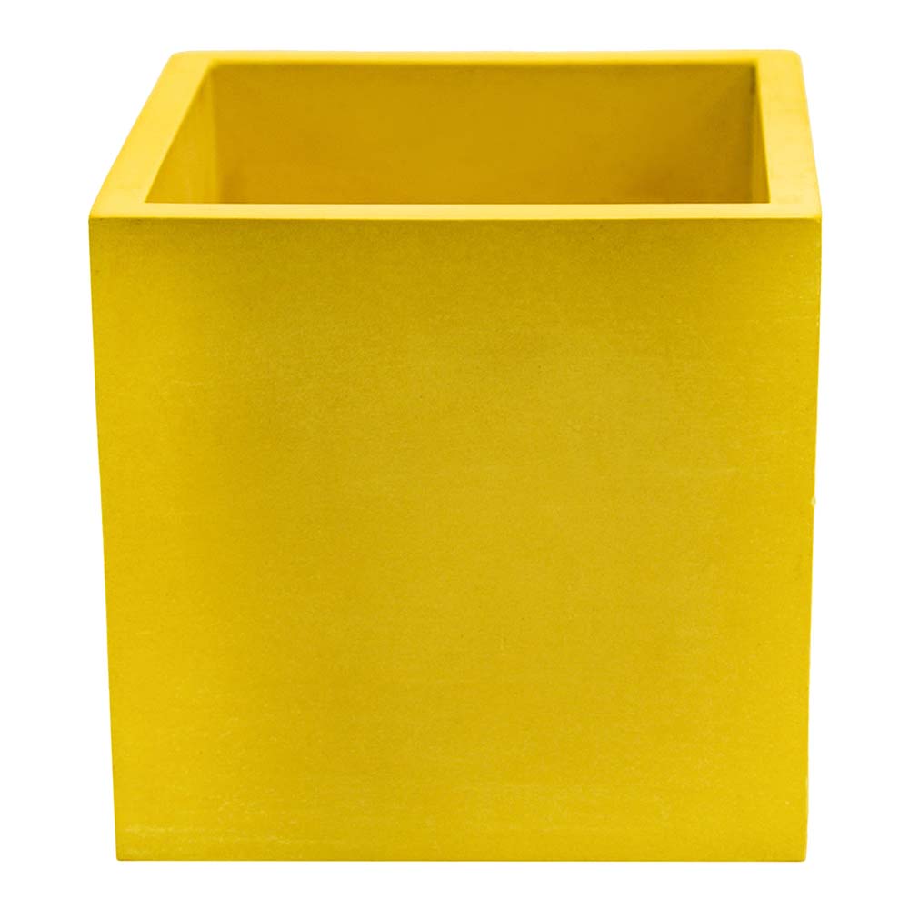 Кашпо Лофт VipSet желтый 1,3 л