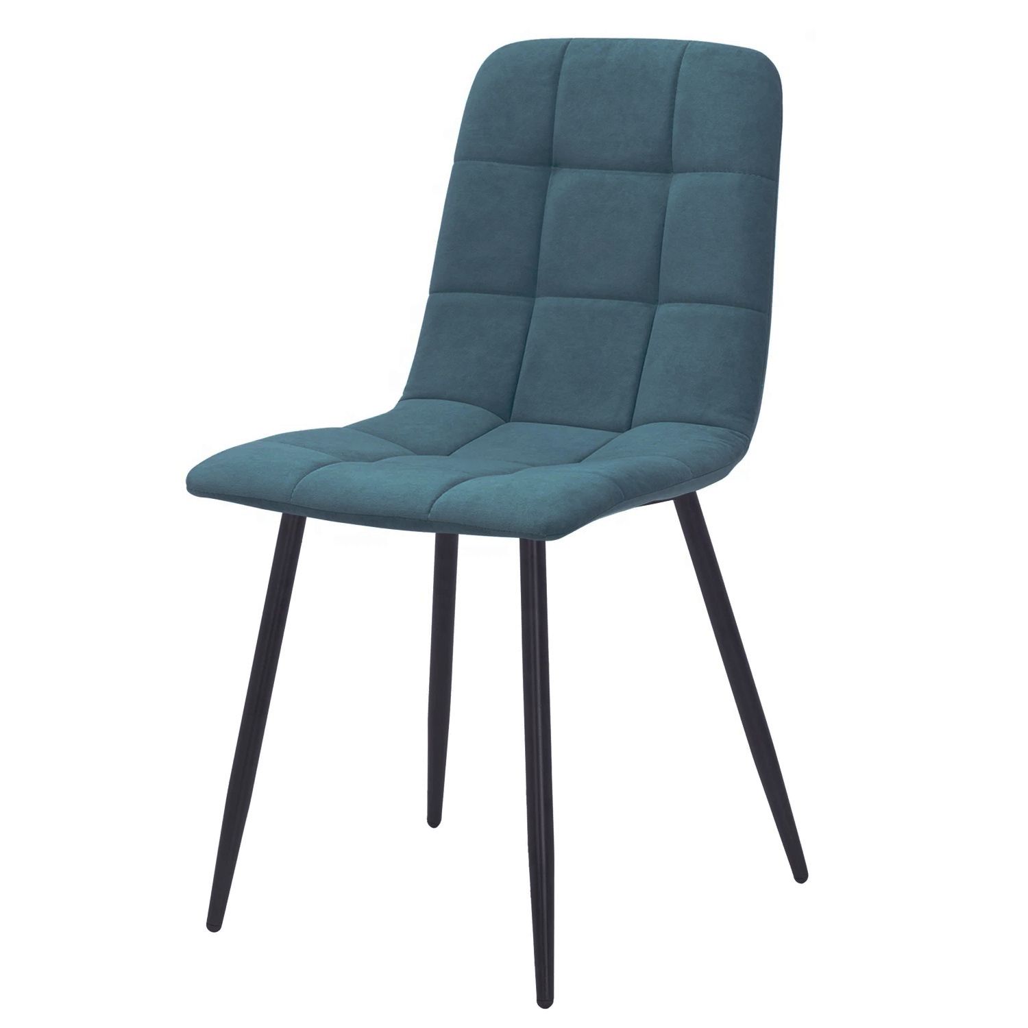 Стул Саваж бирюза/черный муар