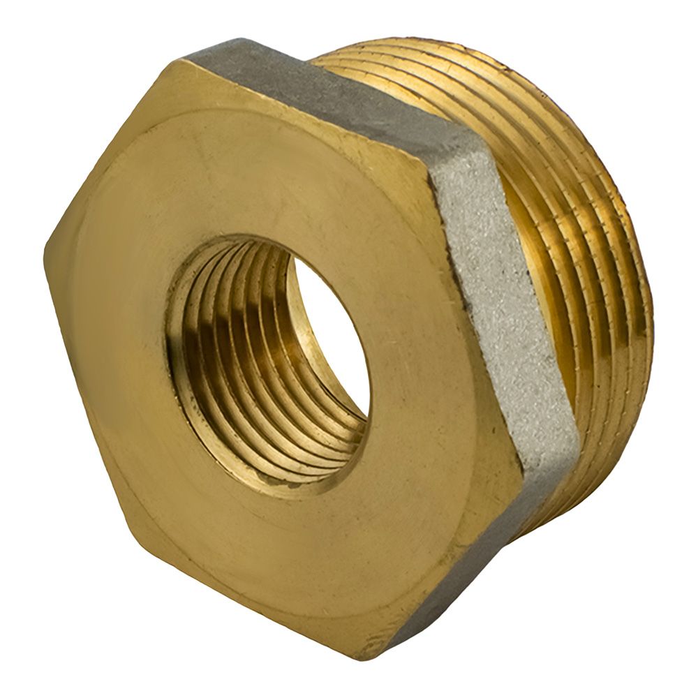 Футорка латунь 1/2"х1 1/4" ВР/НР