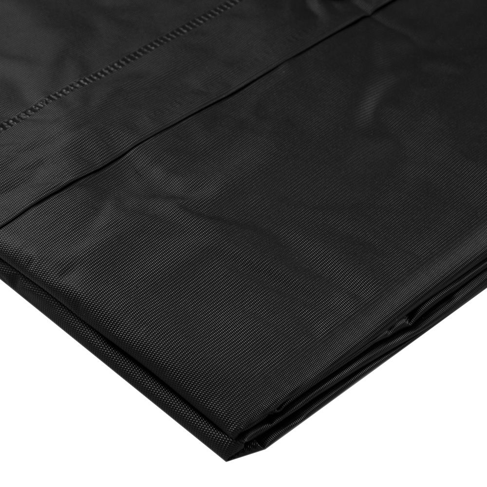 Дождевик-плащ сверхпрочный с капюшоном на кнопках черный/зеленый STRBL1 Komfi