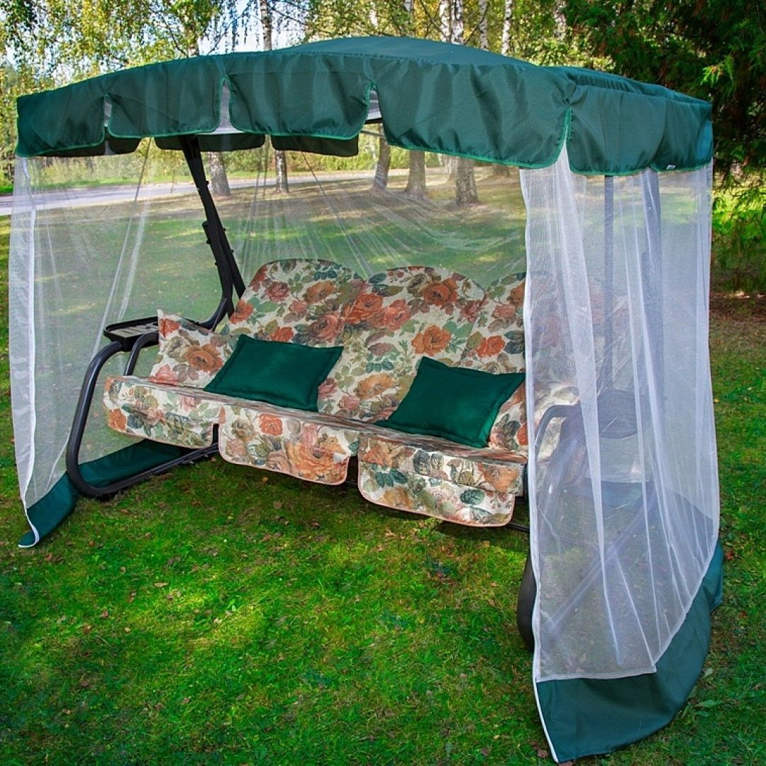 Качели садовые Турин-Премиум c827 2442х1440х1860 мм до 280 кг