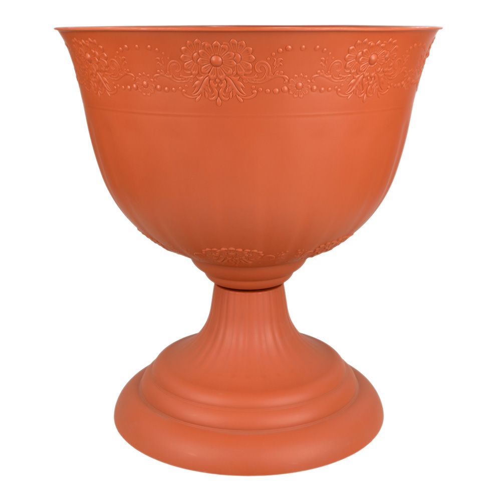 Вазон Венеция коричневый 40 см 18 л