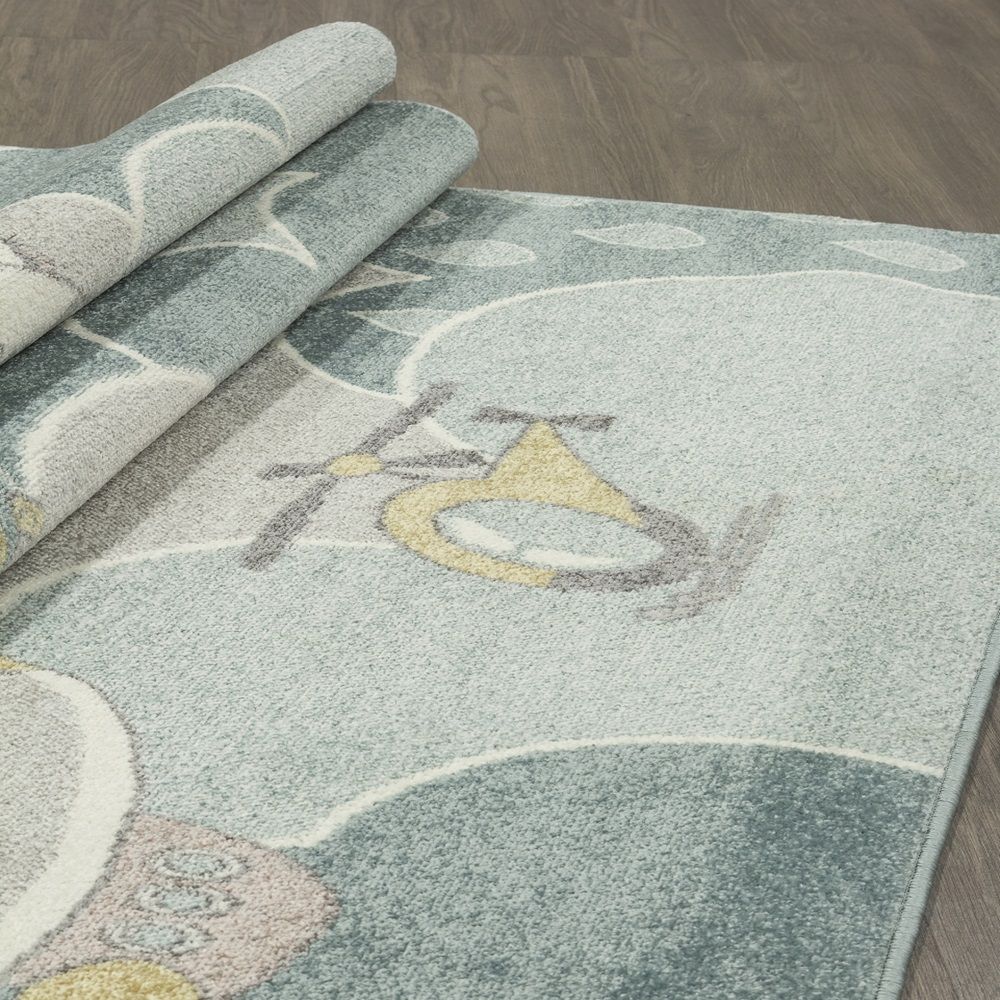 Ковер детский Izumrud Merinos C225 1,6х2,3 м разноцветный