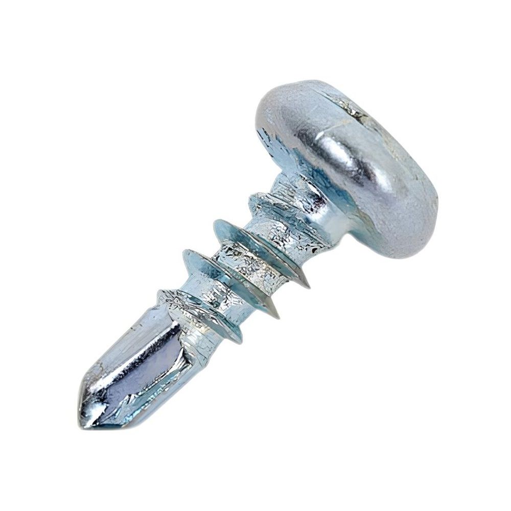 Саморез  клоп белый сверло 3,8х11 1000 БК