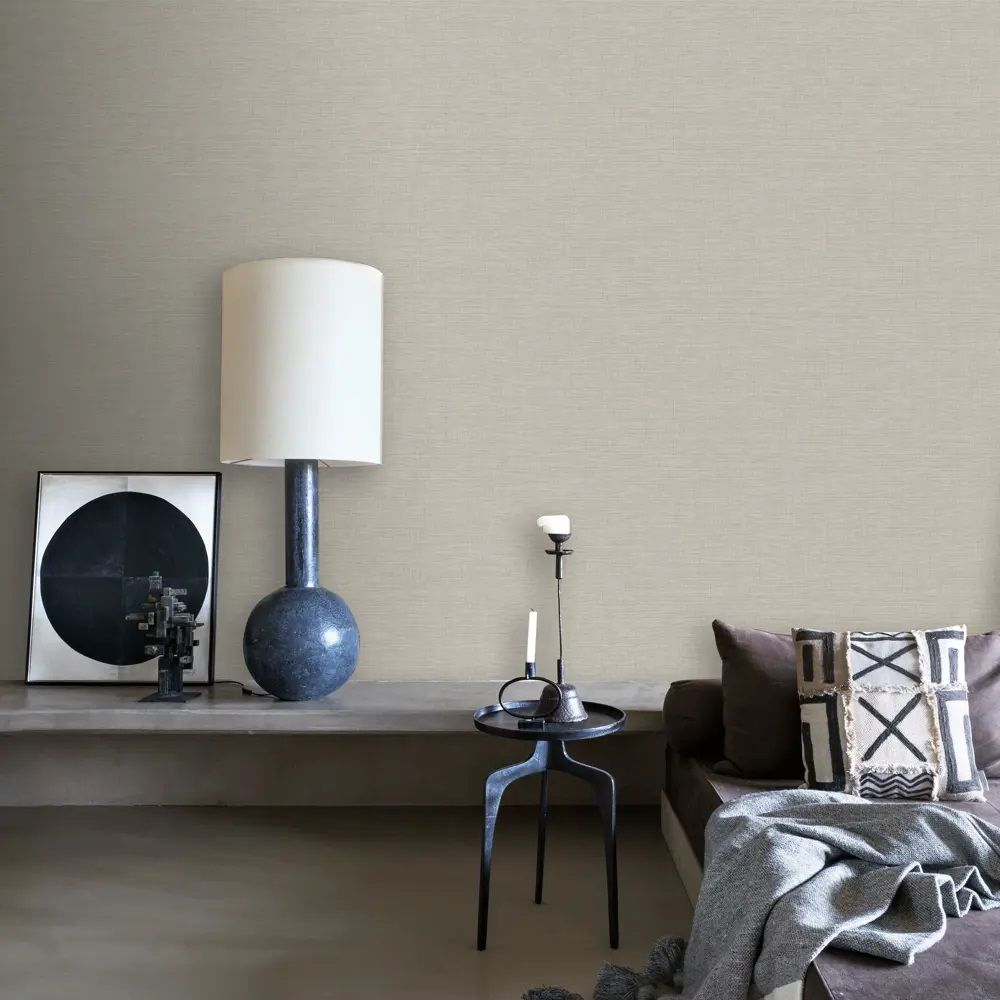 Обои Erismann Dragon 60551-09 коричневые рогожка 1,06х10,05 м