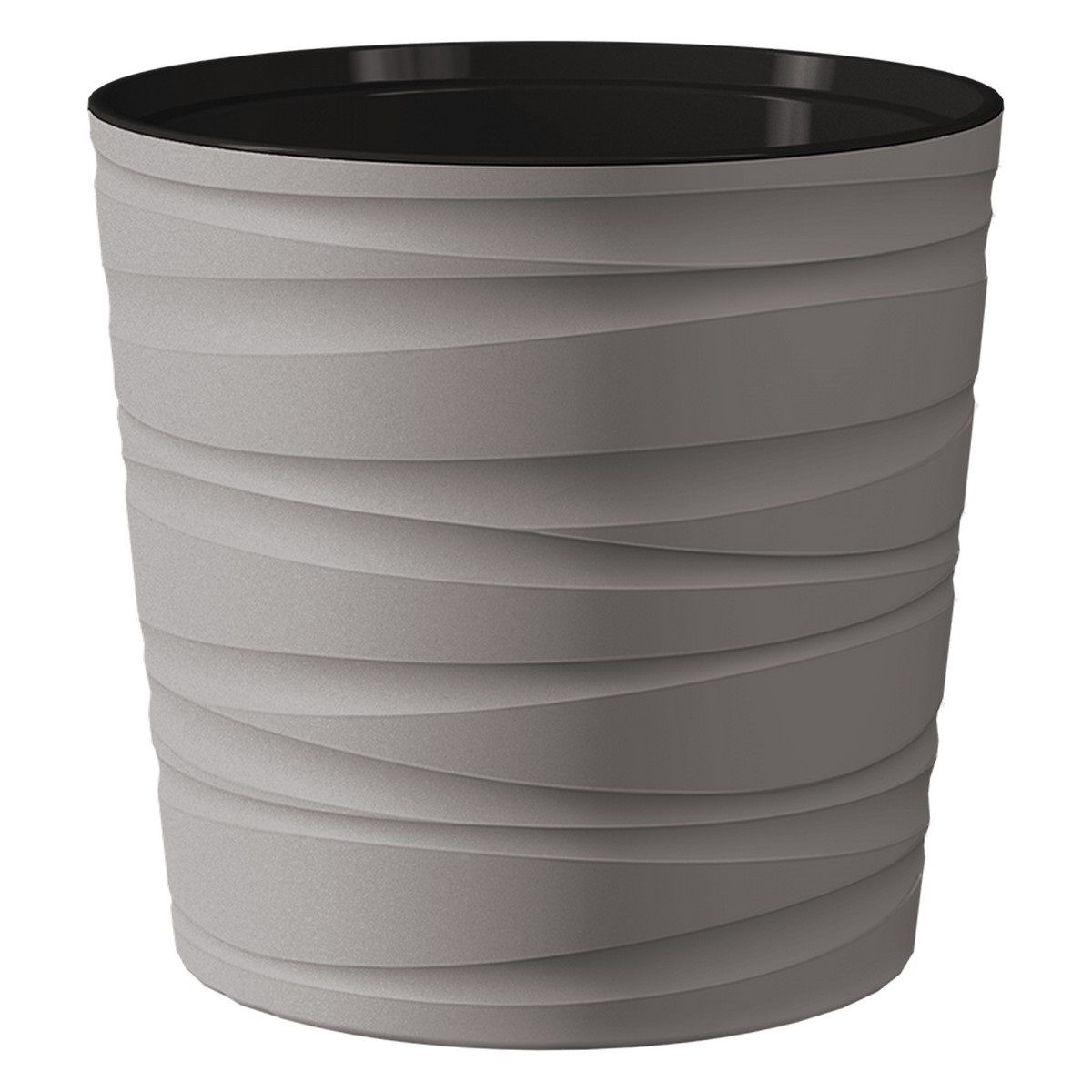 Кашпо Модерн Мини серый жемчуг 25 см 8 л