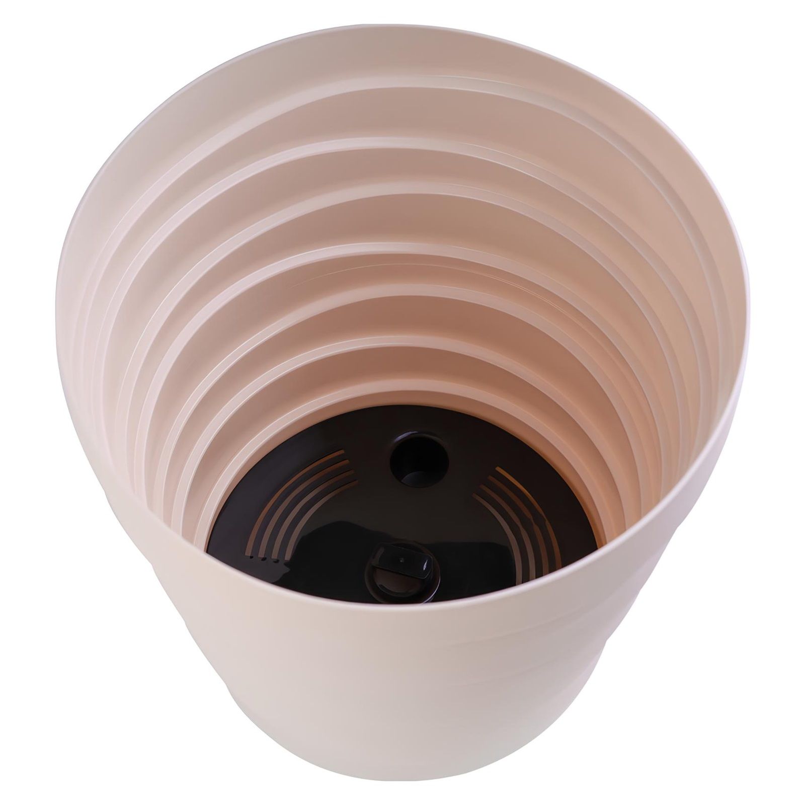 Кашпо Бархан кремовый 3,5 л