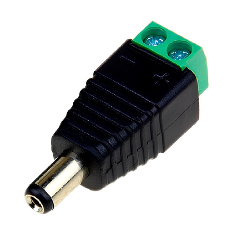 Адаптер HF ∙ Разъём DC штекер питания с клеммной колодкой, под винт