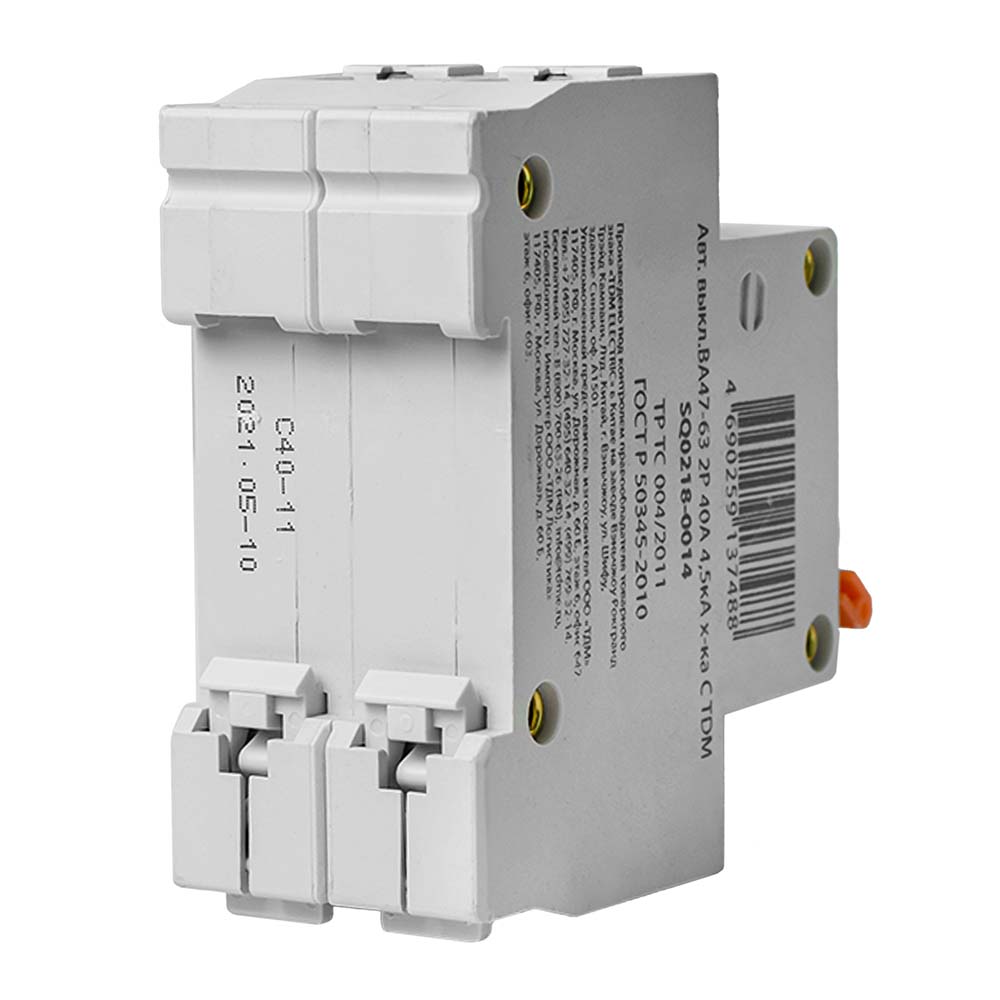 ВЫКЛЮЧАТЕЛЬ автомат.2Р 40А  TDM