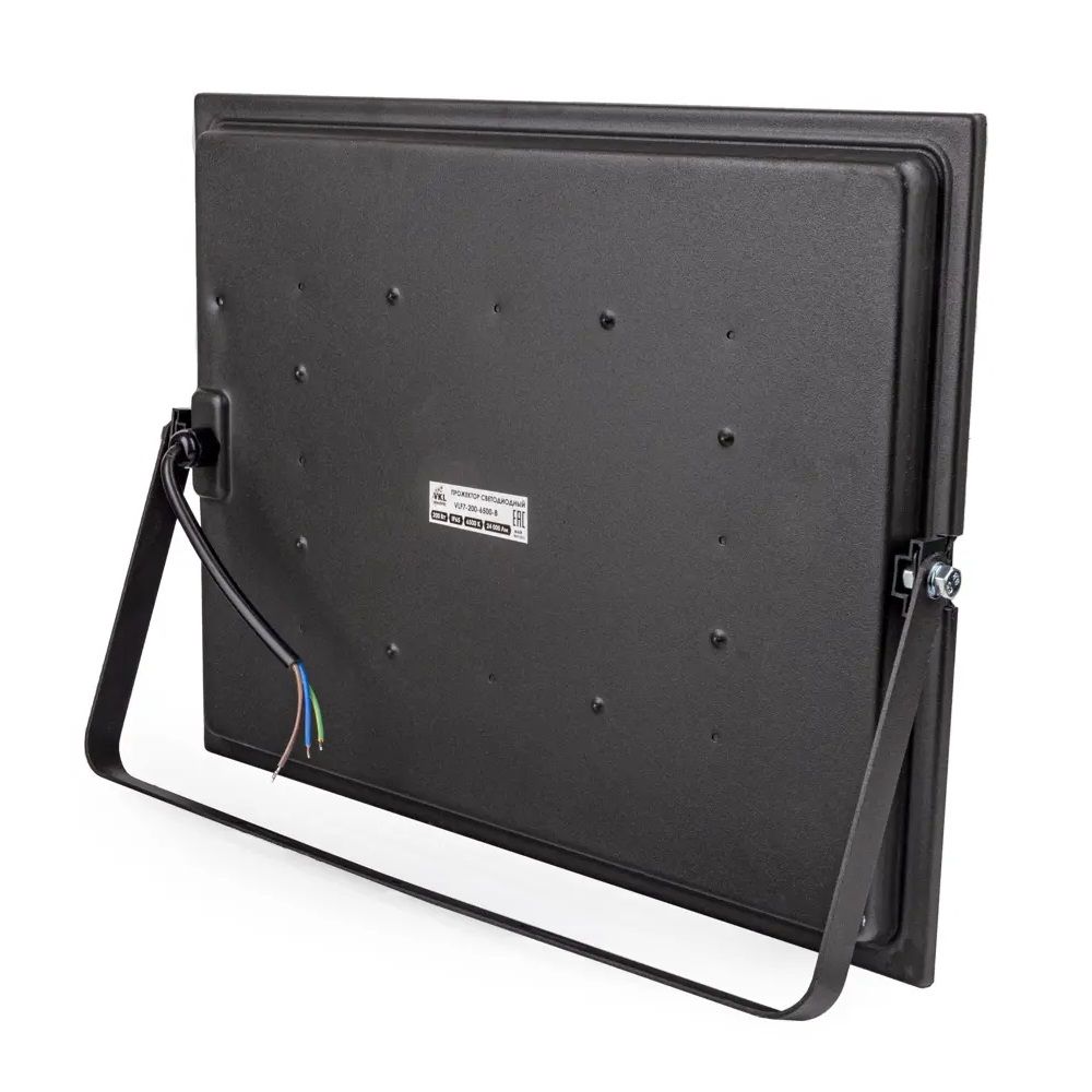 Прожектор светодиодный VKL electric SMD VLF8-200-6500-B 200Вт 6500К 24000Лм IP65 черный