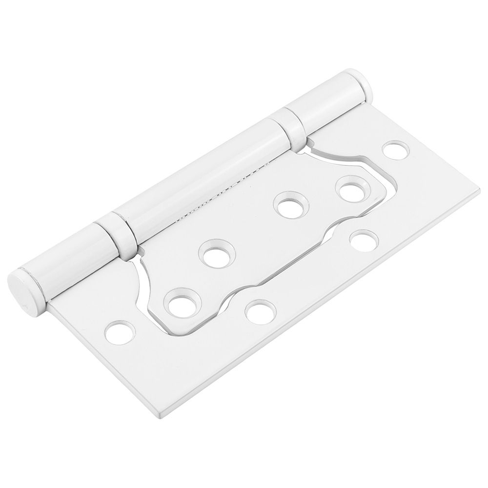 Петля стальная без врезки RFH-100х75х2,5 W белая