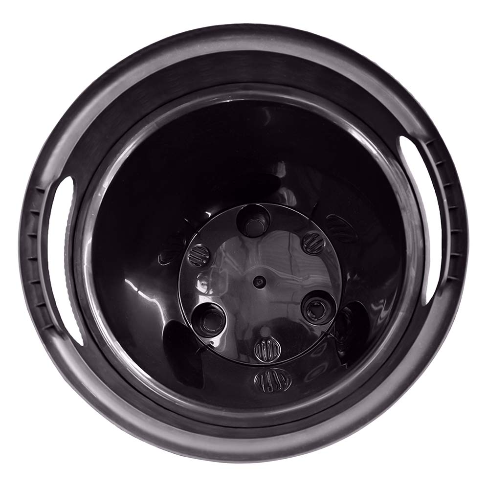 Кашпо Rattan горький шоколад 21 см 4,5/7 л