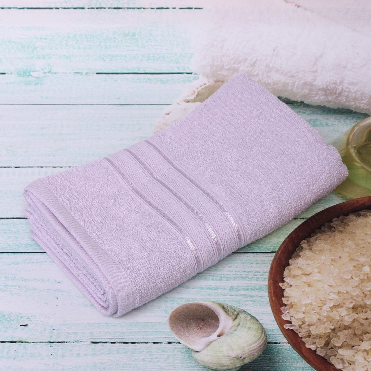 Полотенце махровое Comfort 70х120 см сиреневое