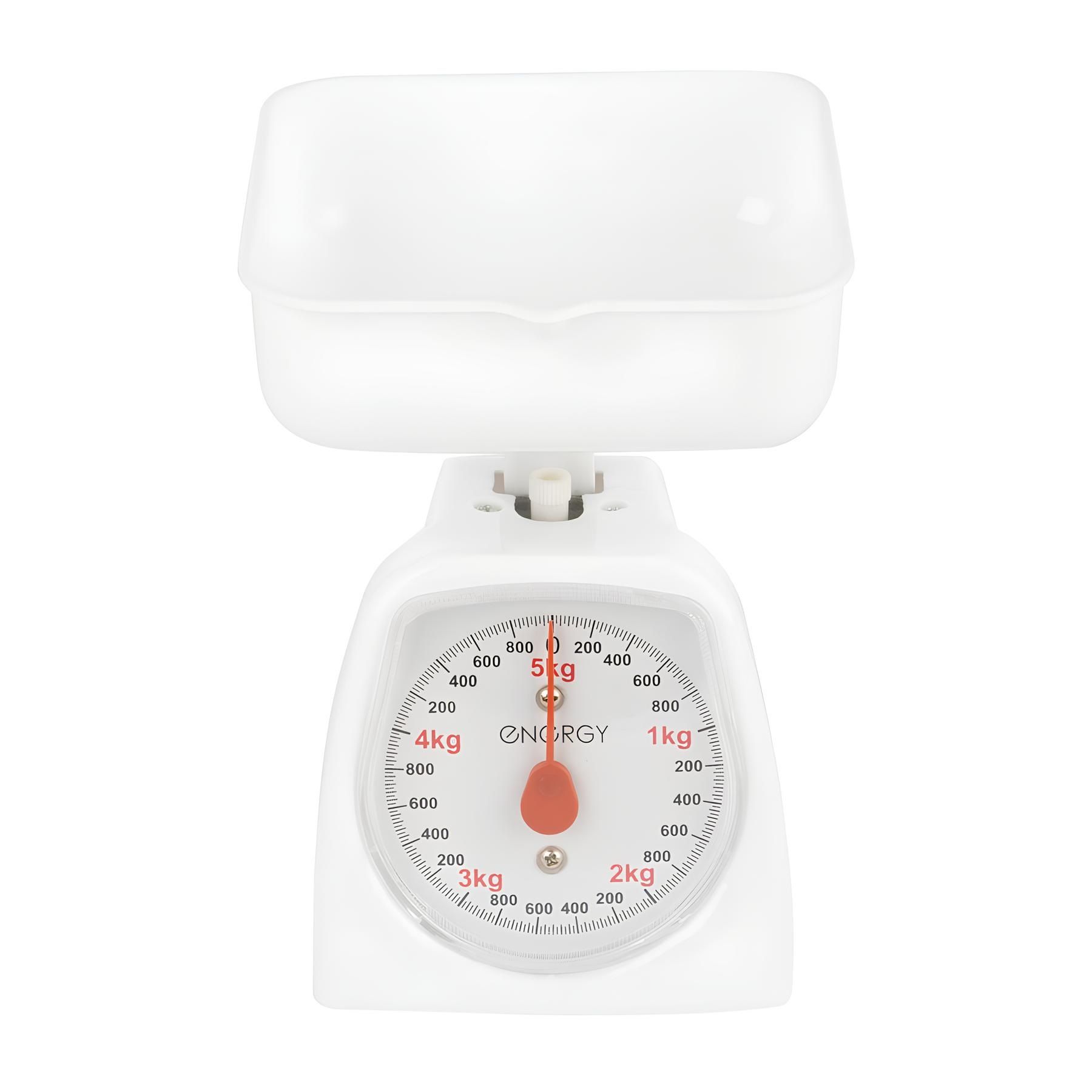 Весы кухонные механические Energy EN-406МК 5 кг квадратные
