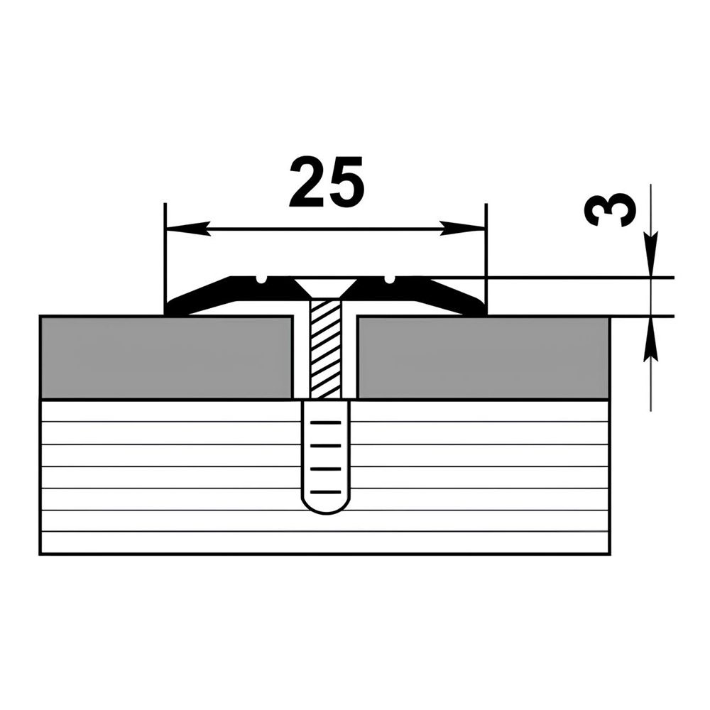 Профиль АПС 001 1800 32 шервуд серый