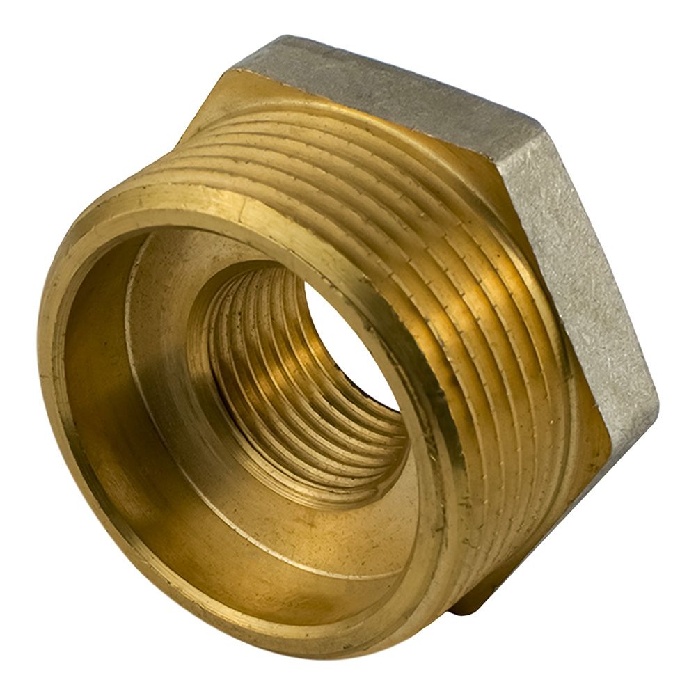 Футорка латунь 1/2"х1 1/4" ВР/НР