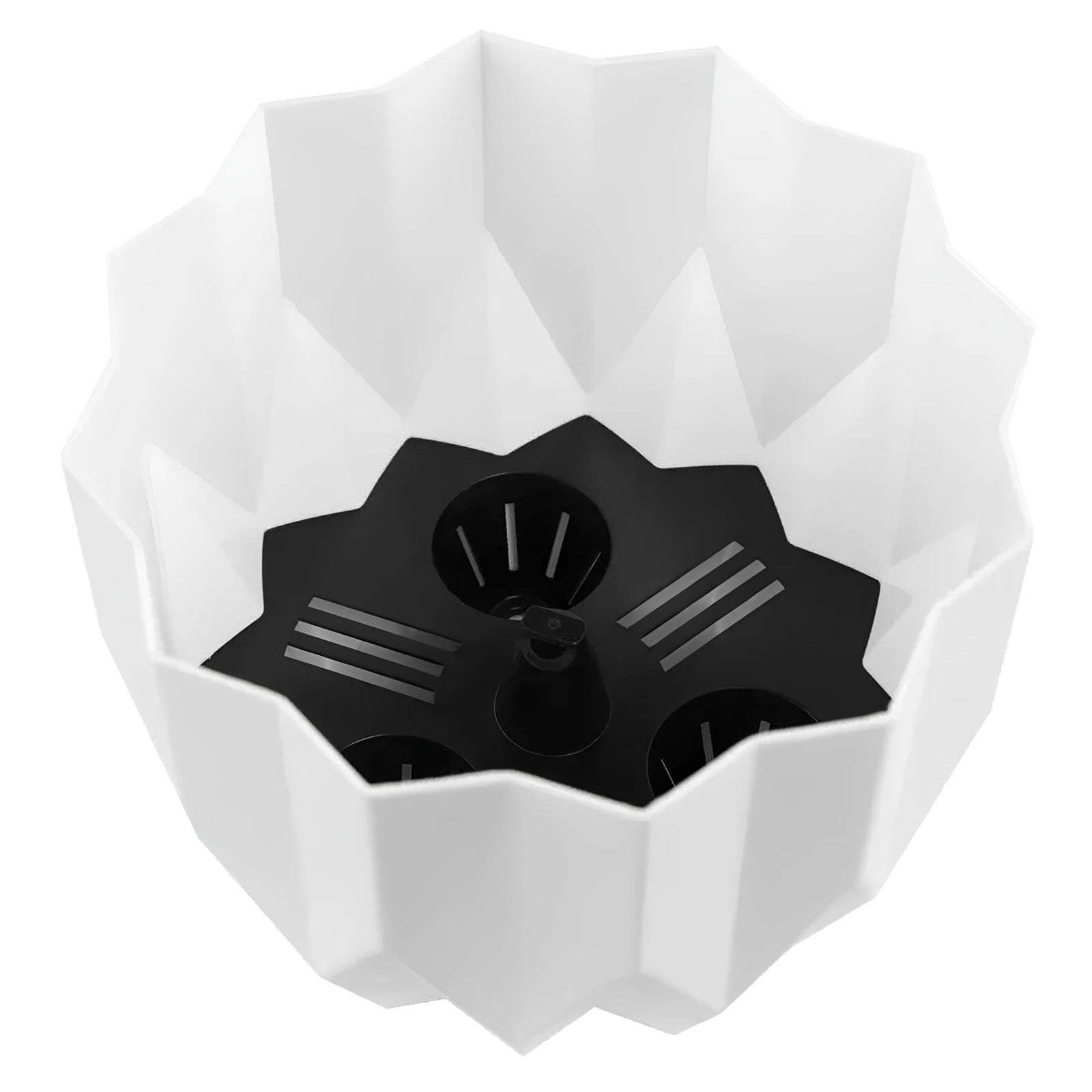 Кашпо Геометрия белый 5,8 л