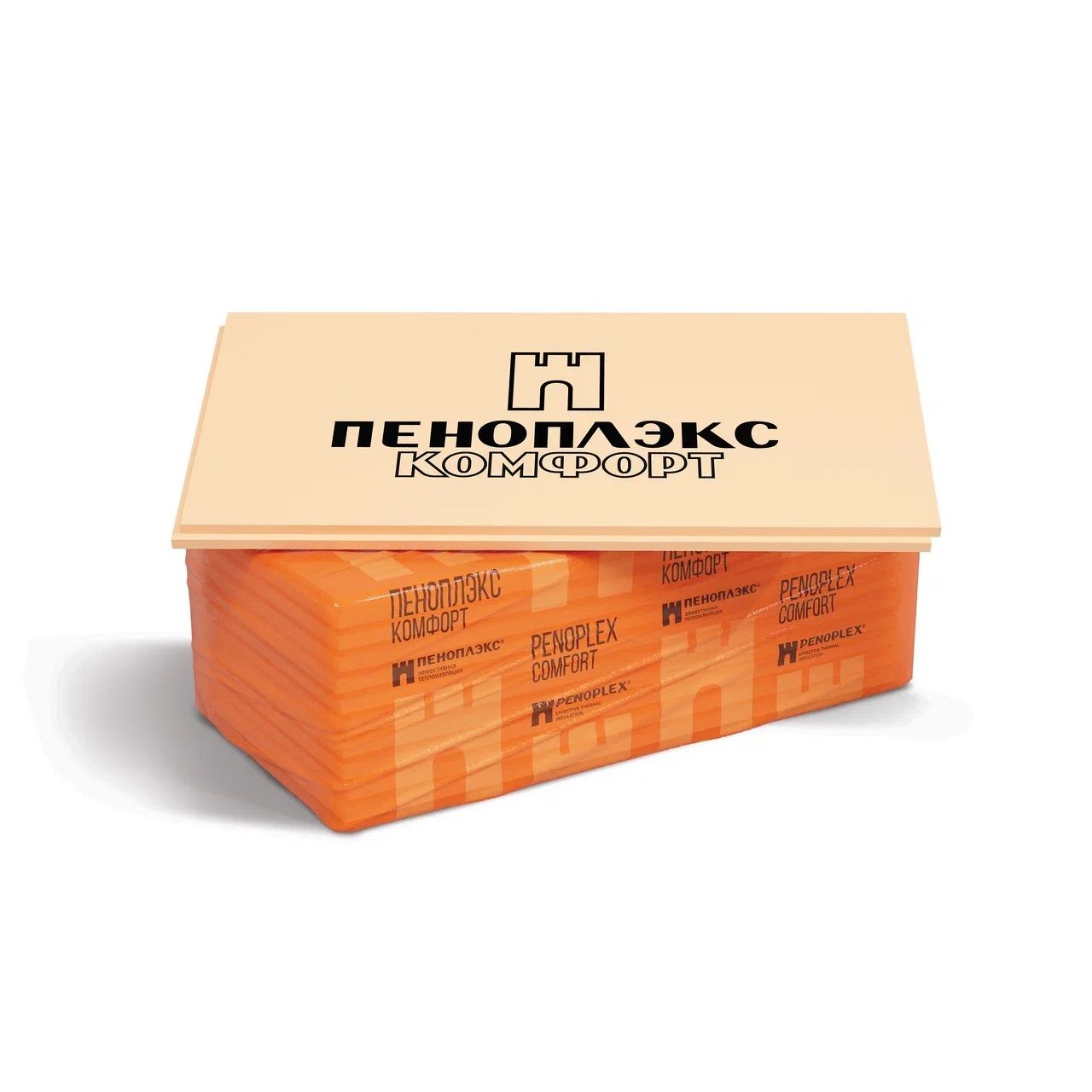 Пенополистирол экструзионный Пеноплэкс Комфорт 50x585x1185 мм (7 шт, 4,85 м2, 0,24 м3)