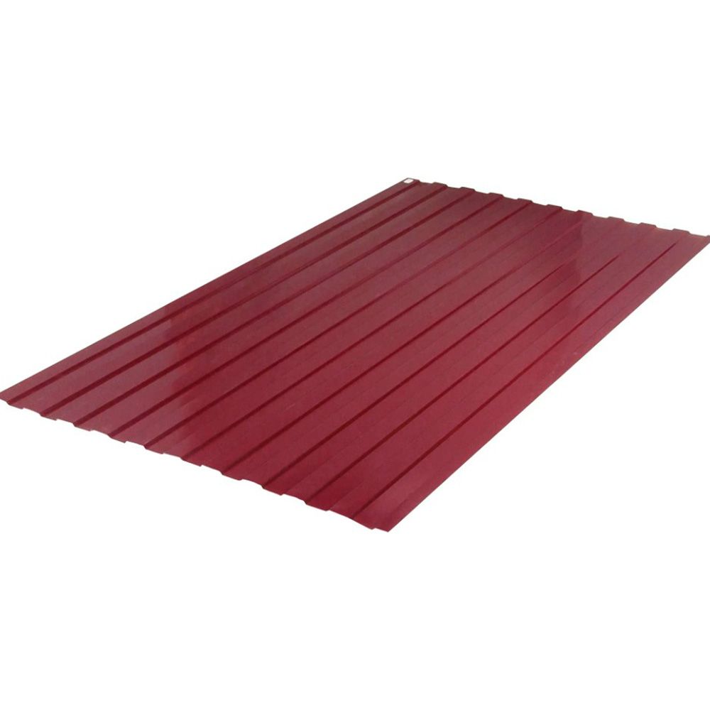 Профнастил С21 0,35х1050х2000 мм RAL 3005 красный