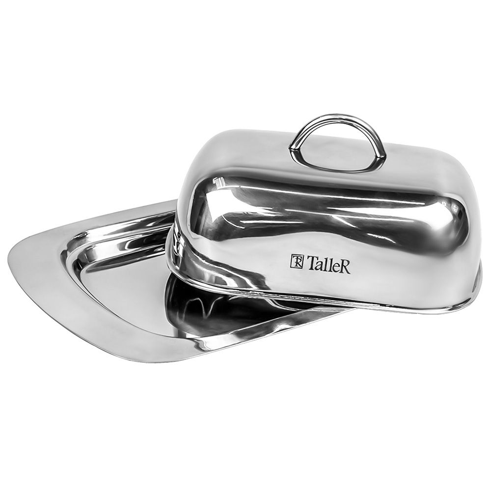 Масленка TalleR Молли R-61212 с крышкой 18,5 х 12,5 х 8 см