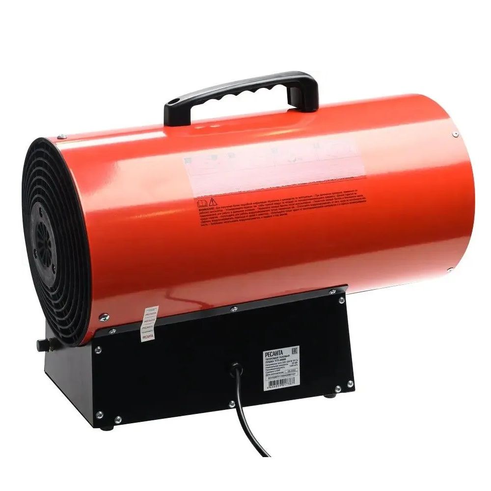 Пушка тепловая газовая Тепловая газовая пушка ТГП-30000 Ресанта 67/1/15 500м3/ч,п.т.2,4кг/ч