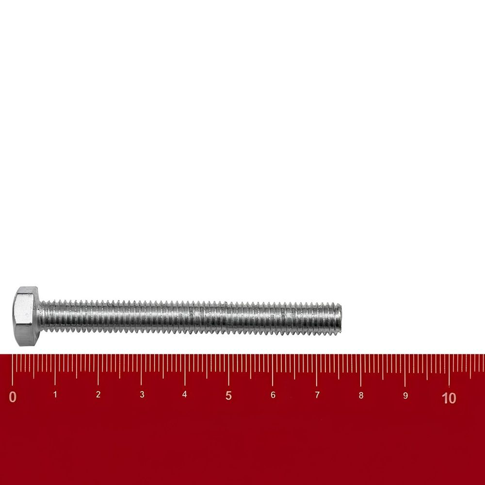 Болт DIN 933 М8х70 мм вес