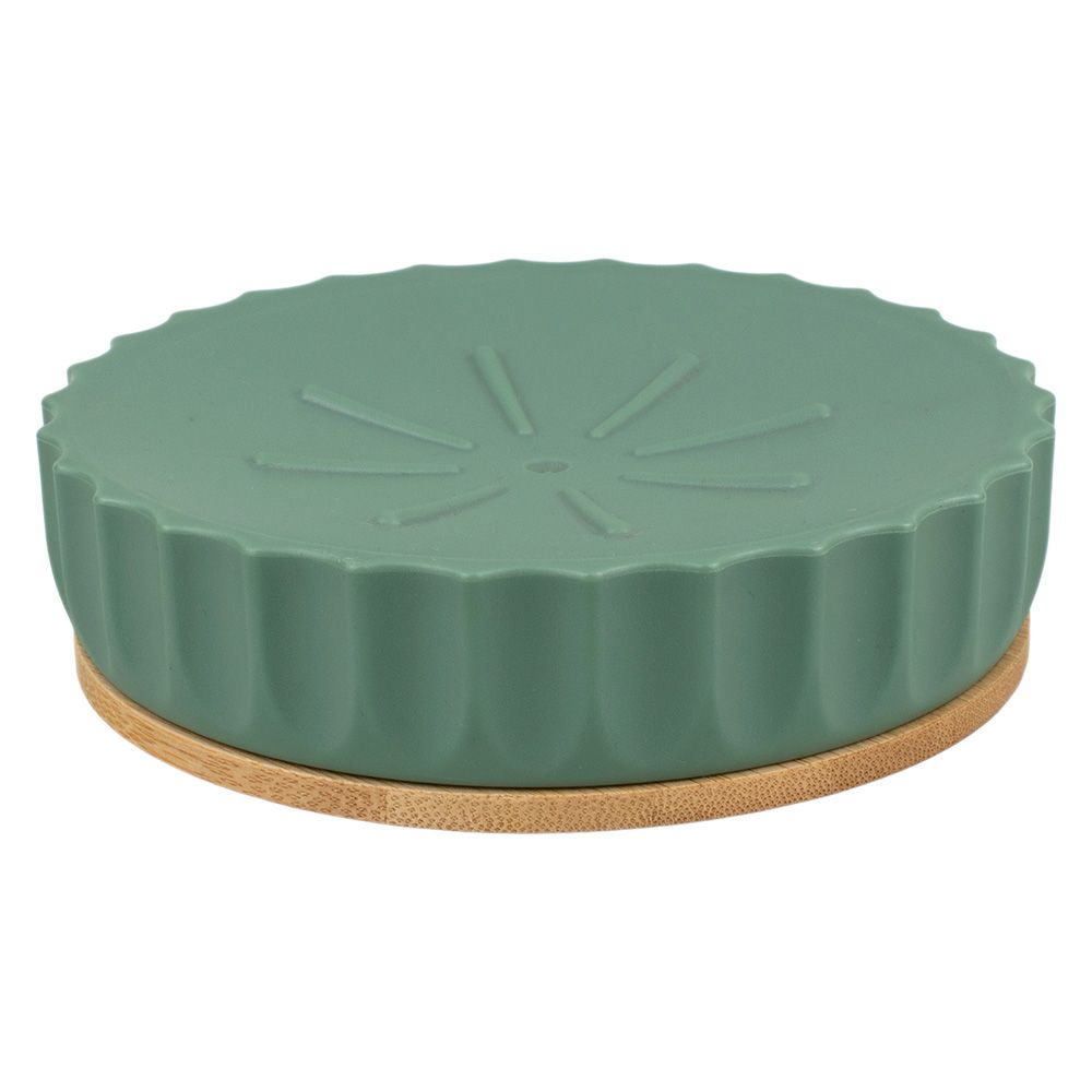 Мыльница Бамбук зеленый