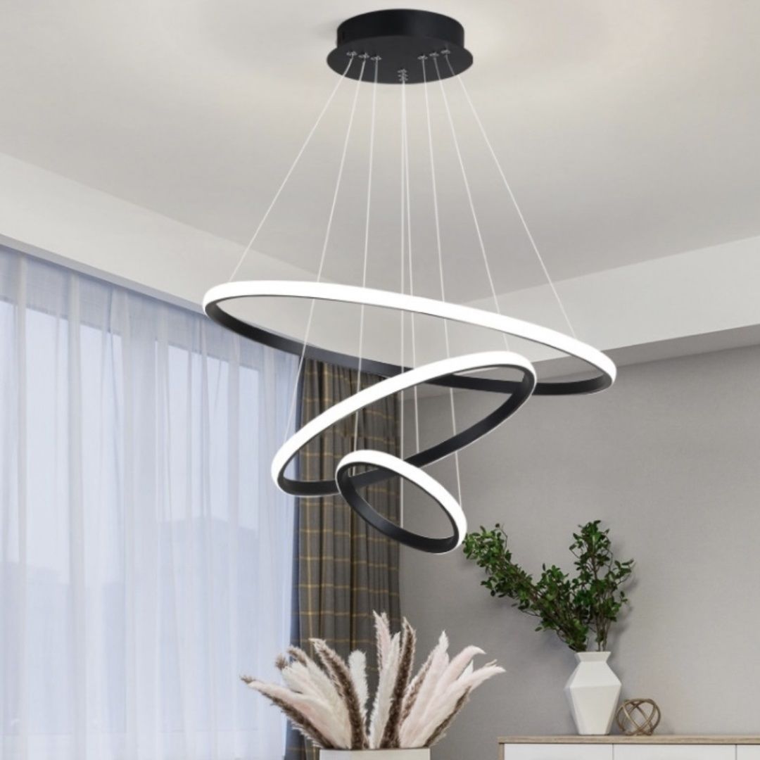 Светильник подвесной LED Decor 4032 Black 80Вт 3000-6000К 600х600 мм черный