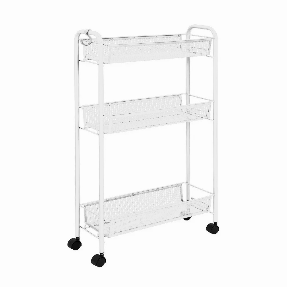 Этажерка Ладья 1 К 416х750х170 мм 3 секции белая