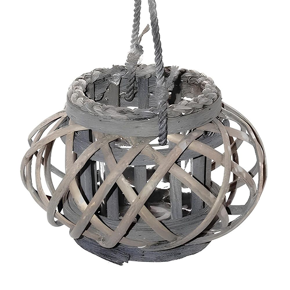 Украшение новогоднее подсвечник Корзинка 23х16х23 см 401848