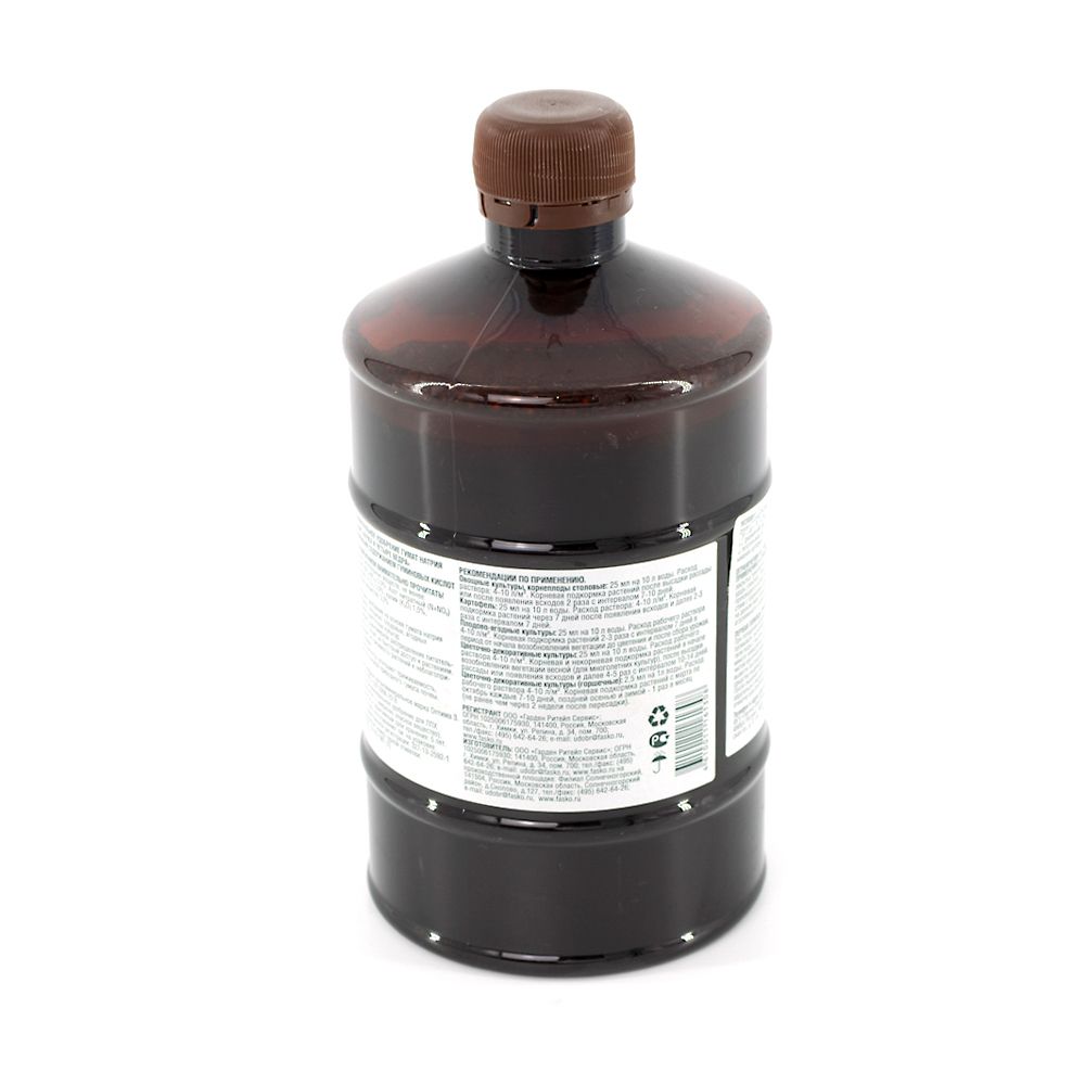 Удобрение гумат натрия органическое Бочка и четыре ведра 600 мл