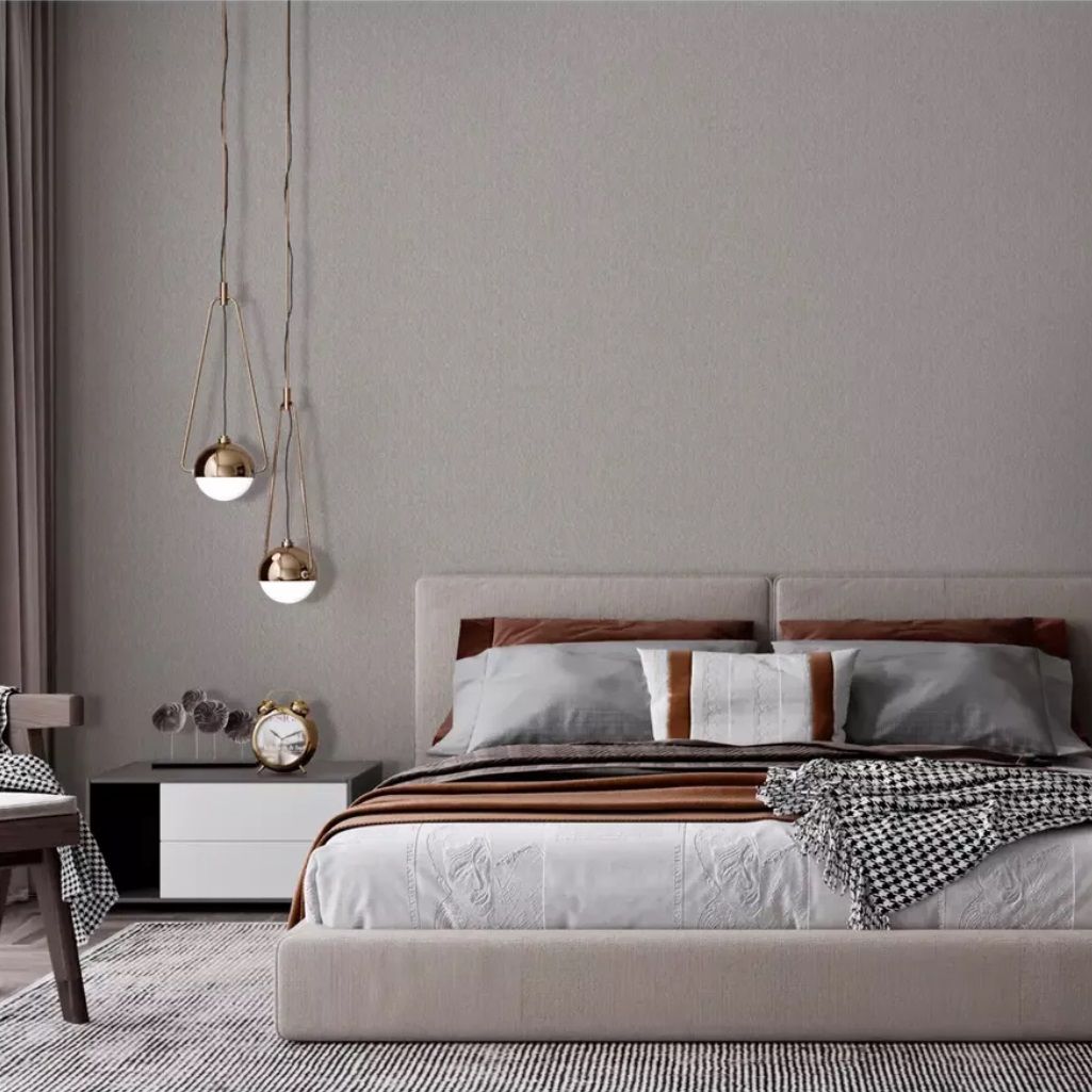 Обои Industry Arts 168535-09 серые рогожка 1,06х10,05 м