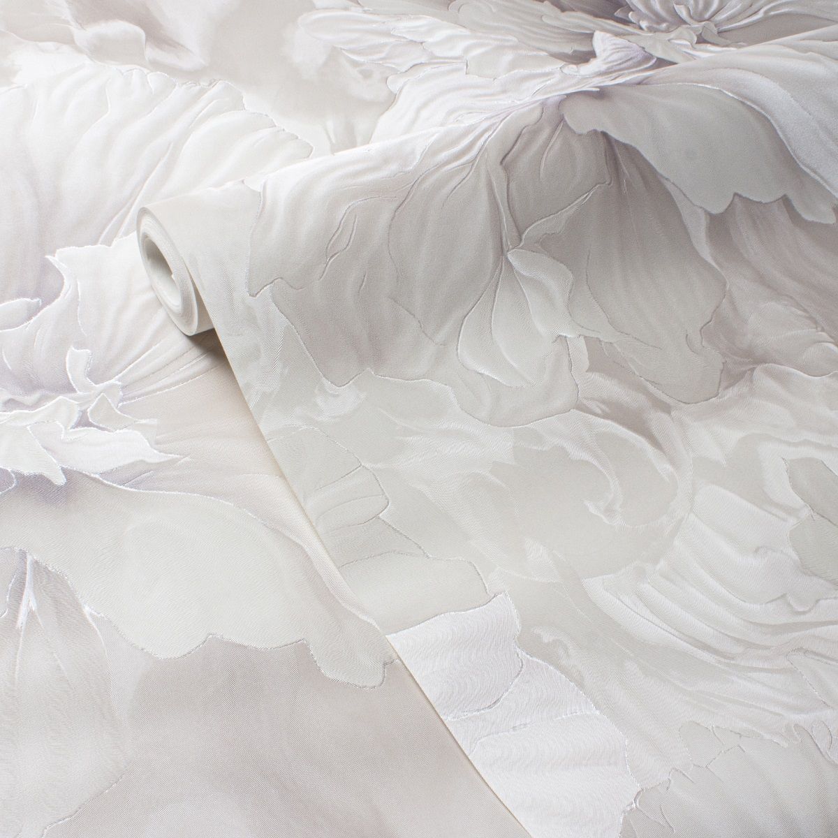 Обои Victoria Stenova Primadonna 287712 серые цветы крупные 1,06х10 м